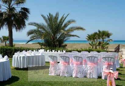 WEDDING RECEPTION AT THE BEACH