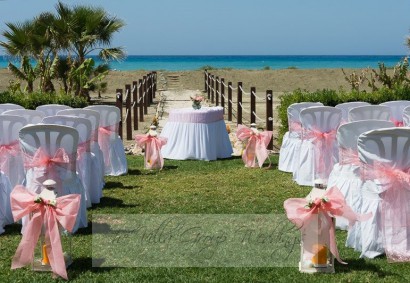 WEDDING RECEPTION AT THE BEACH