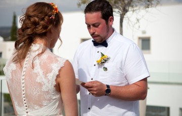 Vicky & Alberts Coral Bay Wedding 