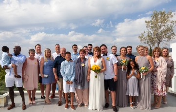 Vicky & Alberts Coral Bay Wedding 