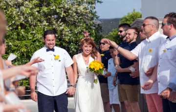 Vicky & Alberts Coral Bay Wedding 