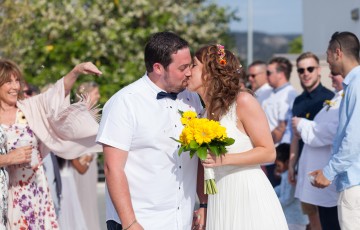 Vicky & Alberts Coral Bay Wedding 