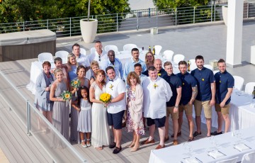 Vicky & Alberts Coral Bay Wedding 