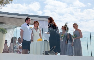 Vicky & Alberts Coral Bay Wedding 