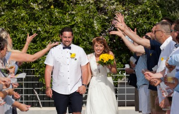 Vicky & Alberts Coral Bay Wedding 