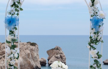 Weddings at Aphrodite's Rock