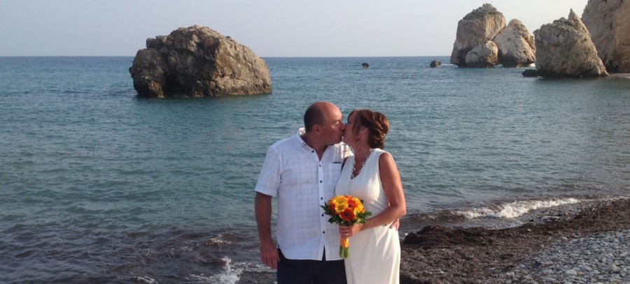 Renewal of Wedding Vows at Aphrodite's Rock