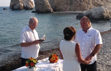 Renewal of Wedding Vows at Aphrodite's Rock