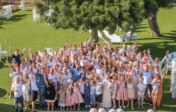 James & Sara's Wedding at Villa 487925