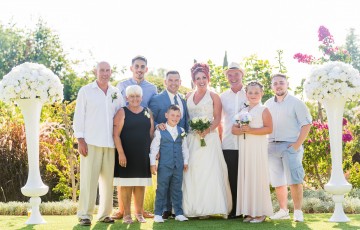 James & Sara's Wedding at Villa 487925