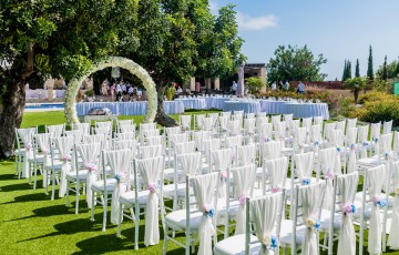 James & Sara's Wedding at Villa 487925