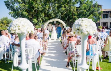 James & Sara's Wedding at Villa 487925