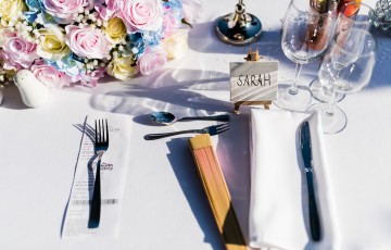 James & Sara's Wedding at Villa 487925