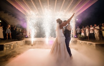 James & Sara's Wedding at Villa 487925