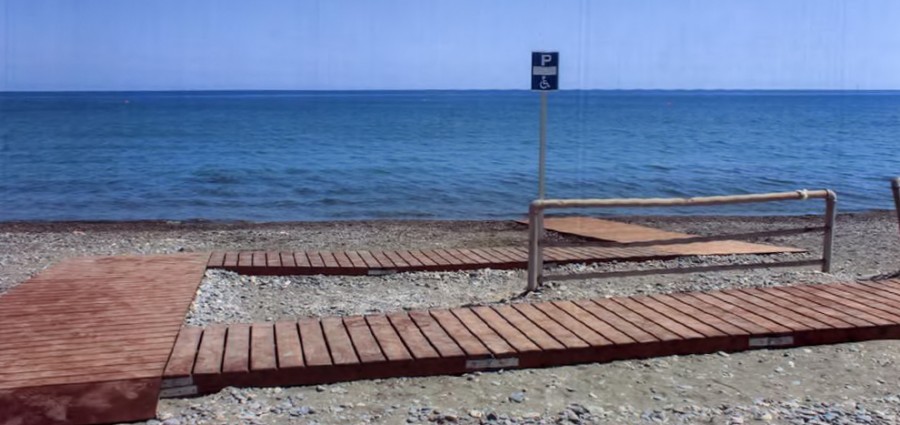 Second wheelchair ramp on Lady’s Mile to provide access to sea