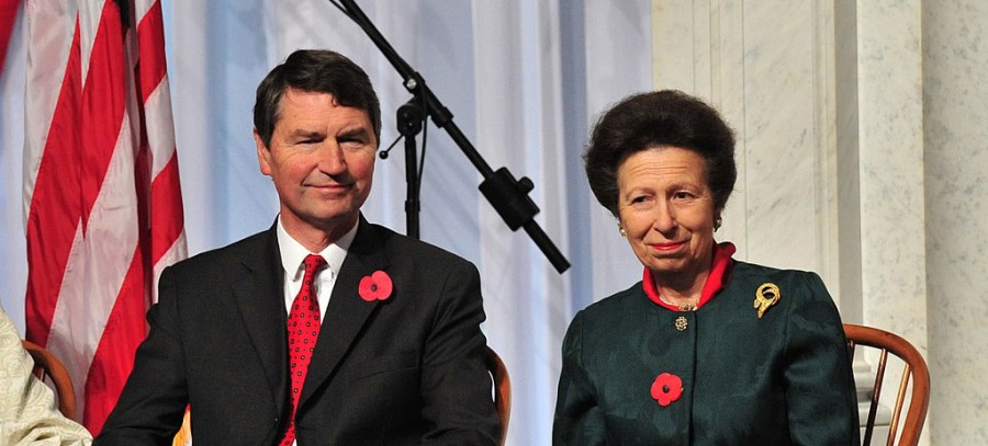 Princess Anne arriving in Cyprus for an official visit