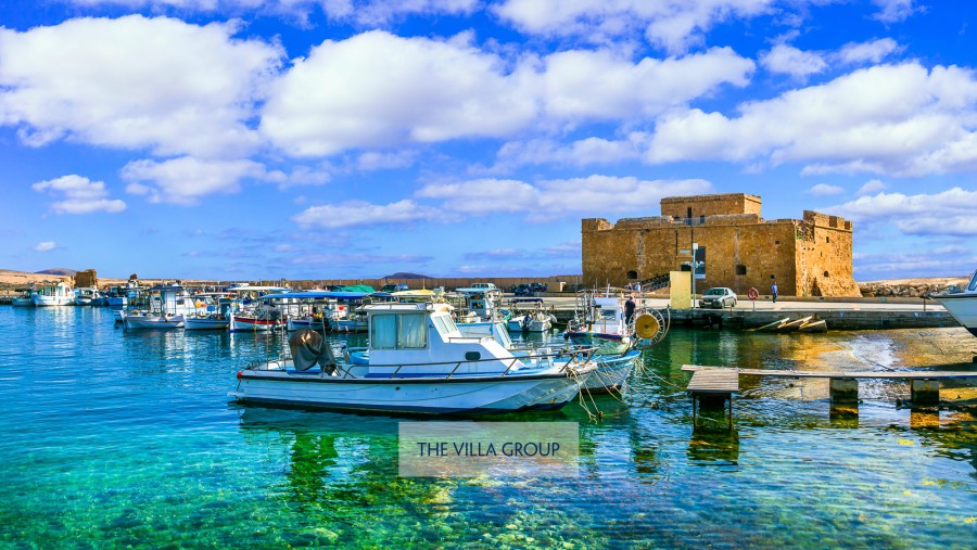 Newly renovated Kato Paphos promenade