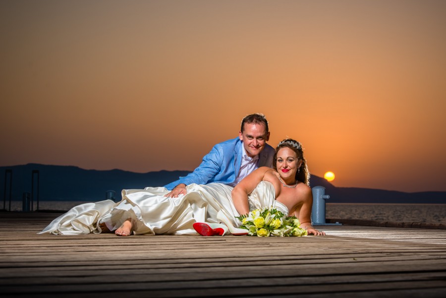 Adam & Samantha's Villa Wedding in Argaka