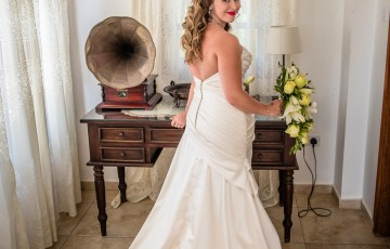 Adam & Samantha's Villa Wedding in Argaka