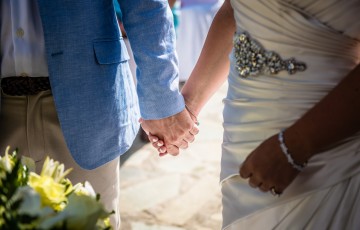 Adam & Samantha's Villa Wedding in Argaka