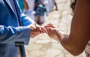 Adam & Samantha's Villa Wedding in Argaka