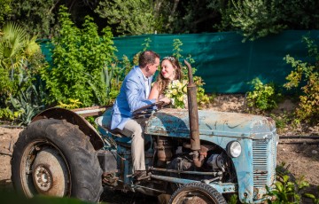 Adam & Samantha's Villa Wedding in Argaka