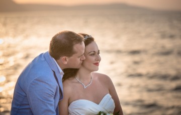 Adam & Samantha's Villa Wedding in Argaka