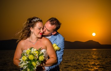 Adam & Samantha's Villa Wedding in Argaka