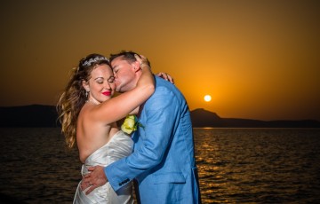 Adam & Samantha's Villa Wedding in Argaka
