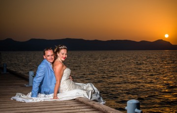 Adam & Samantha's Villa Wedding in Argaka