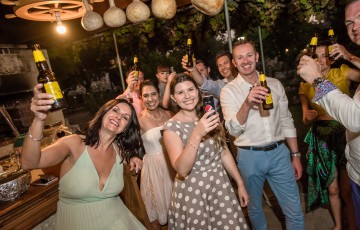 Adam & Samantha's Villa Wedding in Argaka