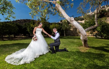 Andrew & Gemma's Villa Wedding