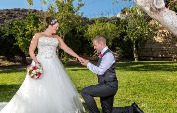 Andrew & Gemma's Villa Wedding