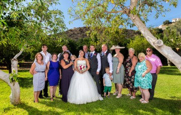 Andrew & Gemma's Villa Wedding
