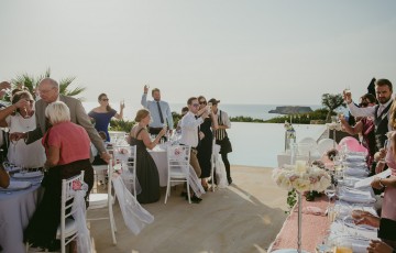 Andrew & Gillians Luxury Villa Wedding