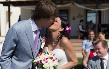 Arthur & Anna's Beach Front Wedding