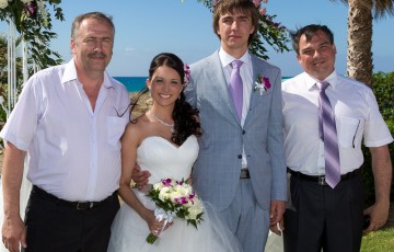 Arthur & Anna's Beach Front Wedding