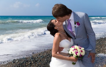Arthur & Anna's Beach Front Wedding