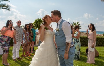 Casey & Adam's Beach Villa Wedding