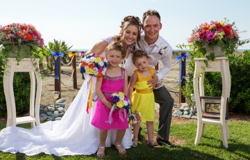 A Beach Front Villa Wedding