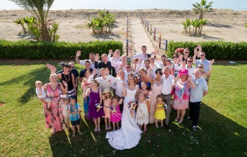 A Beach Front Villa Wedding