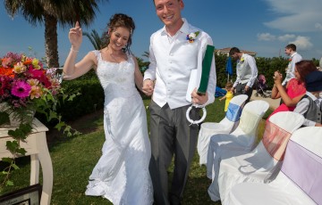A Beach Front Villa Wedding