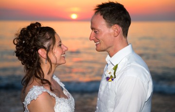 A Beach Front Villa Wedding