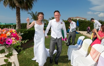 A Beach Front Villa Wedding