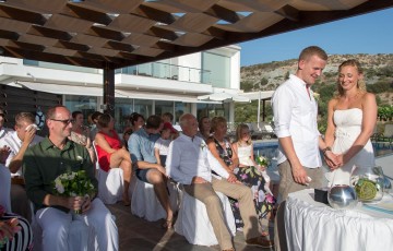 Ed & Kayleigh's Villa Wedding