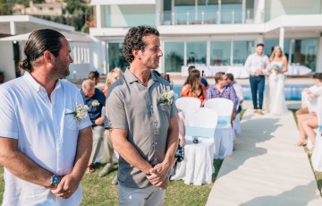 Gary & Debbie's Villa Wedding