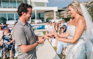Gary & Debbie's Villa Wedding