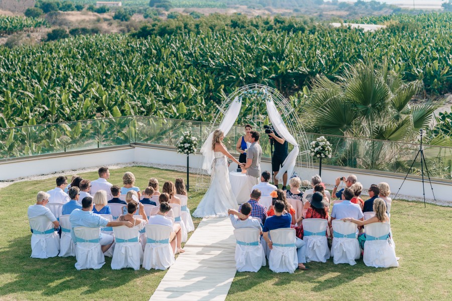 Gary & Debbie's Villa Wedding
