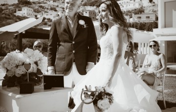 George & Cheryl's Villa Wedding