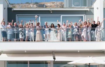 George & Cheryl's Villa Wedding